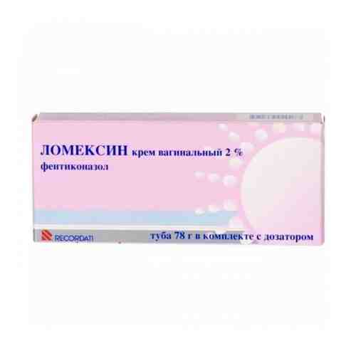 Ломексин, 2%, крем вагинальный, 78 г, 1 шт.