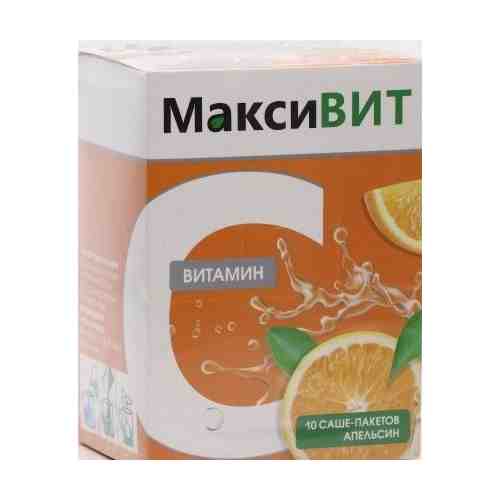 Максивит Витамин С, порошок для приема внутрь, апельсин, 16 г, 10 шт.