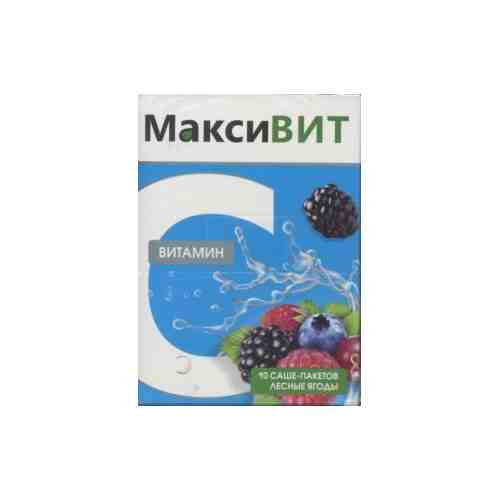 Максивит Витамин С, порошок для приема внутрь, лесные ягоды, 16 г, 10 шт.