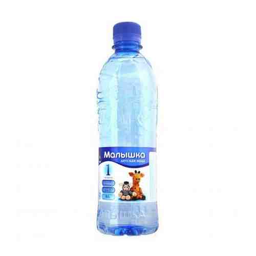 Малышка вода минеральная, негазированная, в пластиковой бутылке, 500мл, 1 шт.