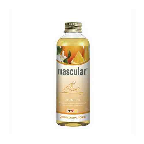Masculan масло массажное тонизирующее, с цитрусовым ароматом, 200 мл, 1 шт.