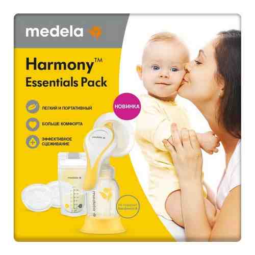 Medela Harmony Essentials Pack Молокоотсос двухфазный, молокоотсос ручной, 1 шт.