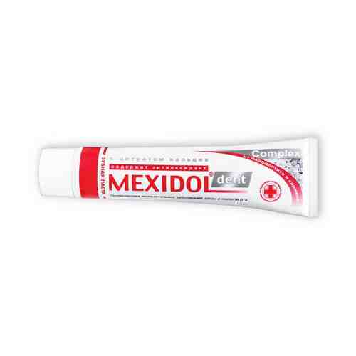Mexidol dent Complex Зубная паста, паста зубная, 100 мл, 1 шт.
