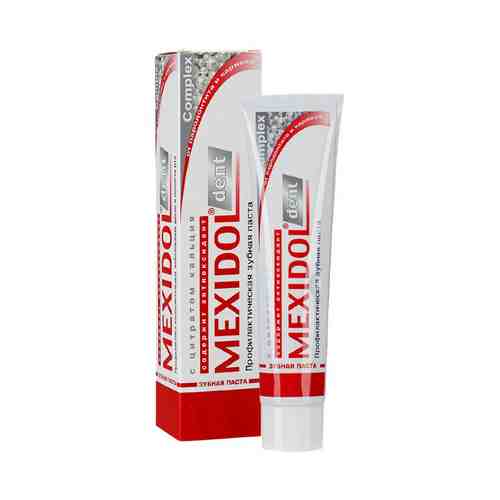 Mexidol dent Complex Зубная паста, паста зубная, 65 г, 1 шт.