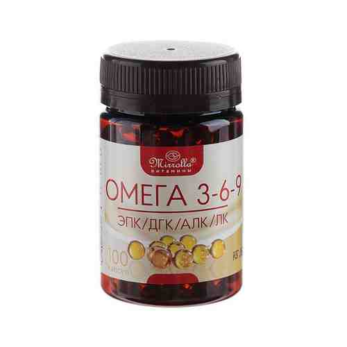 Mirrolla Омега 3-6-9, 370 мг, капсулы, 100 шт.