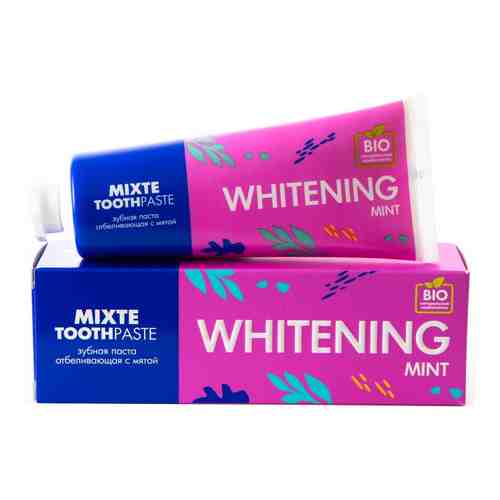 Mixte Whitening Mint Зубная паста отбеливающая, паста зубная, 100 г, 1 шт.