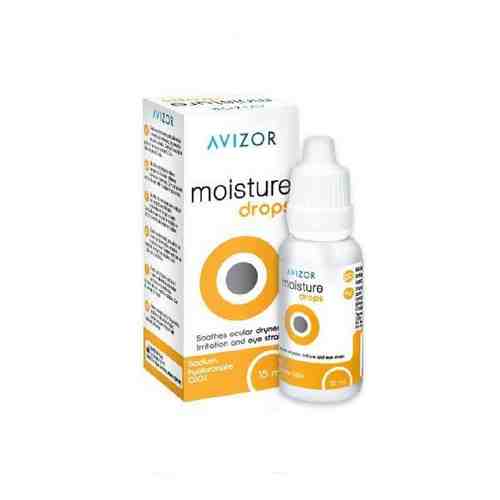 Moisture Drops Средство по уходу за контактными линзами, 15 мл, 1 шт.
