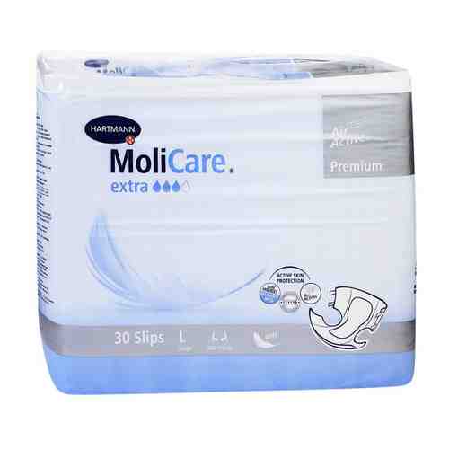 MoliCare Premium Extra soft Подгузники воздухопроницаемые, Large L (3), 120-150см, 30 шт.
