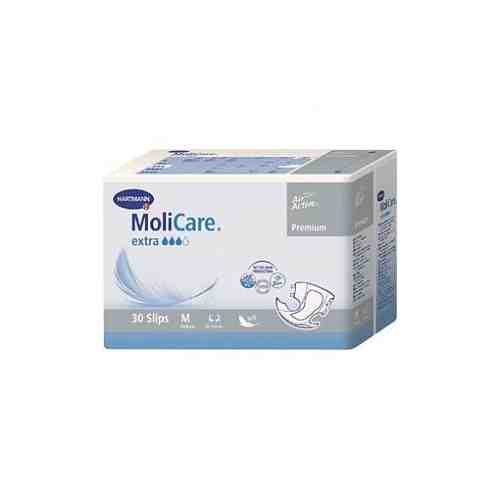 MoliCare Premium Extra soft Подгузники воздухопроницаемые, Medium M (2), 90-120см, 3 капли, 30 шт.