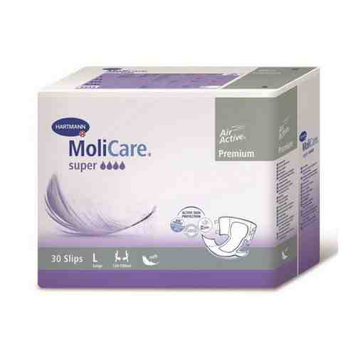 MoliCare Premium Super soft Подгузники воздухопроницаемые, Large L (3), 120-150см, 30 шт.