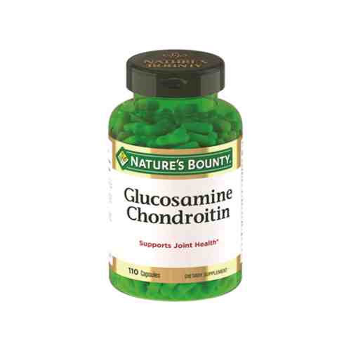 Natures Bounty Глюкозамин-Хондроитин, 757 мг, капсулы, 110 шт.