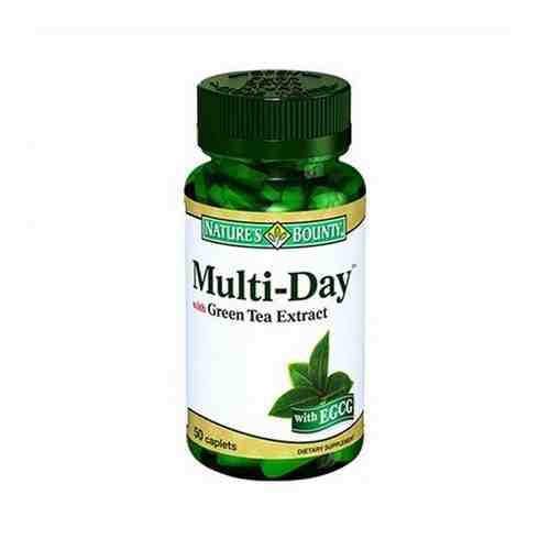 Natures bounty Multi-Day с экстрактом зеленого чая, таблетки, 50 шт.