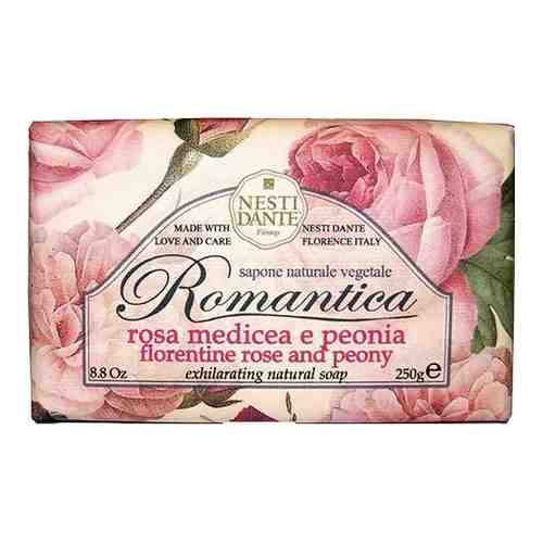 Nesti Dante Мыло Романтика роза пион, мыло, 250 г, 1 шт.