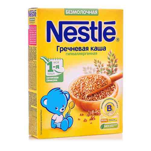 Nestle Каша безмолочная Гречневая , каша детская безмолочная, 200 г, 1 шт.