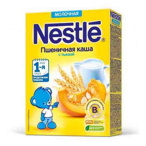 Nestle Каша молочная пшеничная с тыквой, каша детская молочная, 220 г, 1 шт.