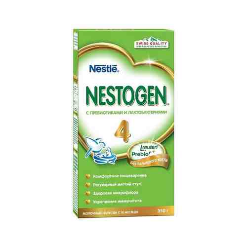 Nestogen 4, для детей с 18 месяцев, напиток молочный сухой, с пребиотиками и лактобактериями, 350 г, 1 шт.