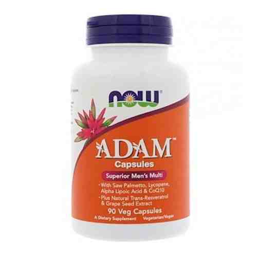 Now Adam Адам Мультивитаминный комплекс, 2100 мг, капсулы, для мужчин, 90 шт.