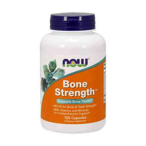 NOW Bone Strength Крепкие кости, капсулы, 120 шт.