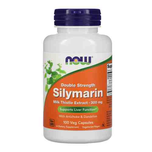 Now Silymarin Силимарин, 300 мг, капсулы, 100 шт.