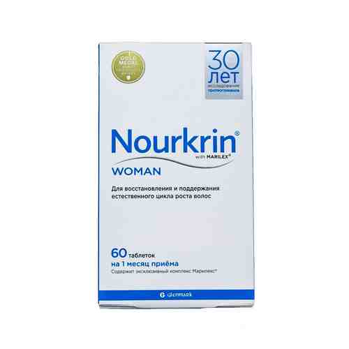 Нуркрин для женщин, таблетки, 60 шт.