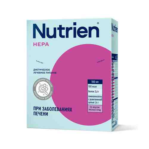 Nutrien Hepa, смесь сухая, со вкусом лесных ягод, 350 г, 1 шт.