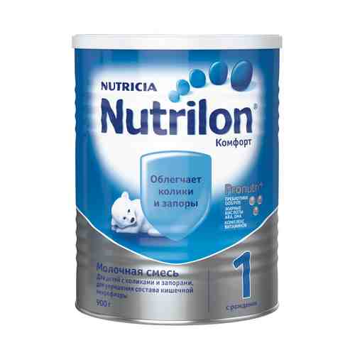 Nutrilon 1 Комфорт, смесь молочная сухая, 900 г, 1 шт.