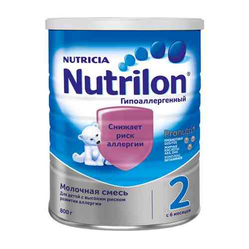 Nutrilon 2 Гипоаллергенный, смесь молочная сухая, 800 г, 1 шт.