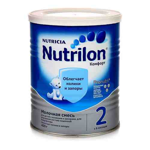 Nutrilon 2 Комфорт, смесь молочная сухая, 400 г, 1 шт.