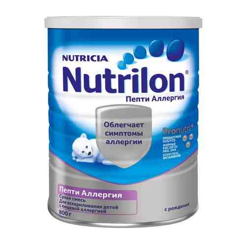 Nutrilon Пепти Аллергия, смесь молочная сухая, 800 г, 1 шт.