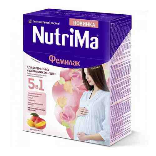 NutriMa Фемилак Молочный напиток для беременных и кормящих, напиток, со вкусом манго, 350 г, 1 шт.