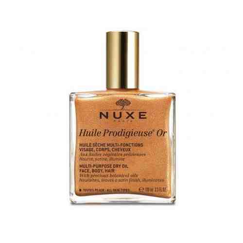 Nuxe Prodigieuse Масло для тела и волос золотое, арт. 536, масло для волос и тела, 100 мл, 1 шт.