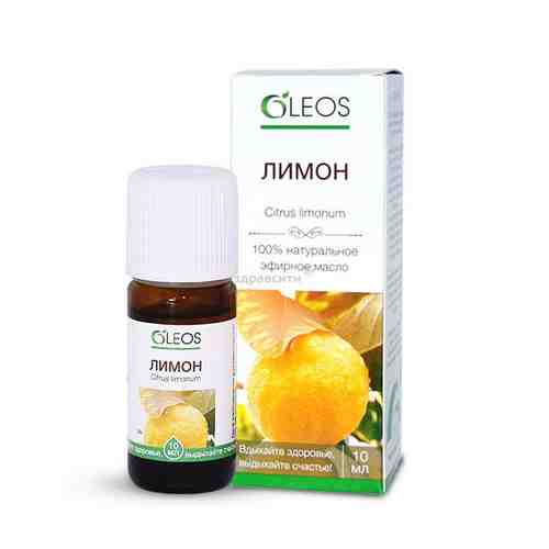 Oleos Лимон Масло эфирное, 10 мл, 1 шт.