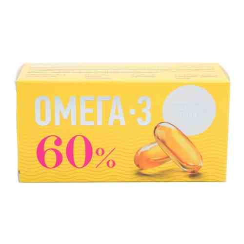 Олевигам Плюс Омега - 3 60%, 1300 мг, капсулы, 30 шт.