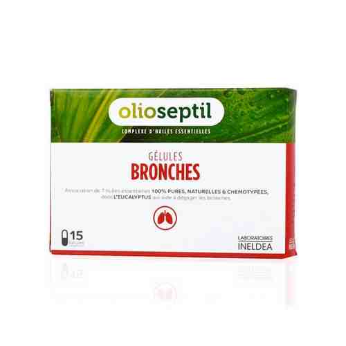 Olioseptil Bronches для бронхов, капсулы, 15 шт.