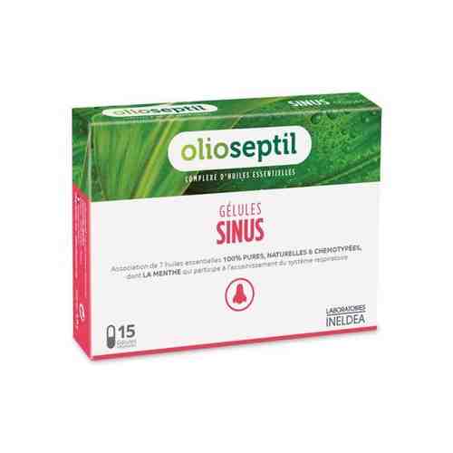 Olioseptil Sinus для санации носовых пазух, капсулы, 15 шт.