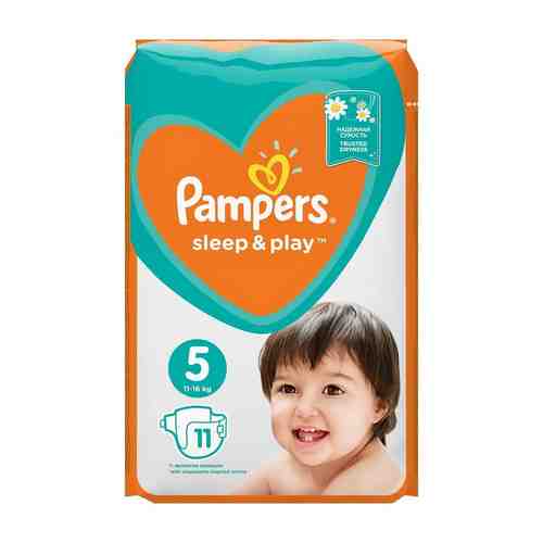 Pampers Sleep&Play Подгузники детские, р. 5, 11-16 кг, 11 шт.