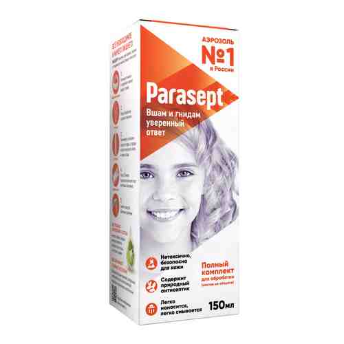 Parasept, аэрозоль для наружного применения, 150 мл, 1 шт.