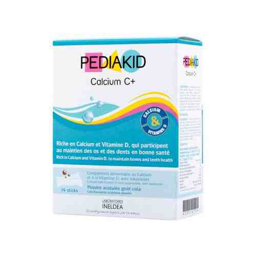Pediakid Calcium C plus, порошок, со вкусом колы, 14 шт.