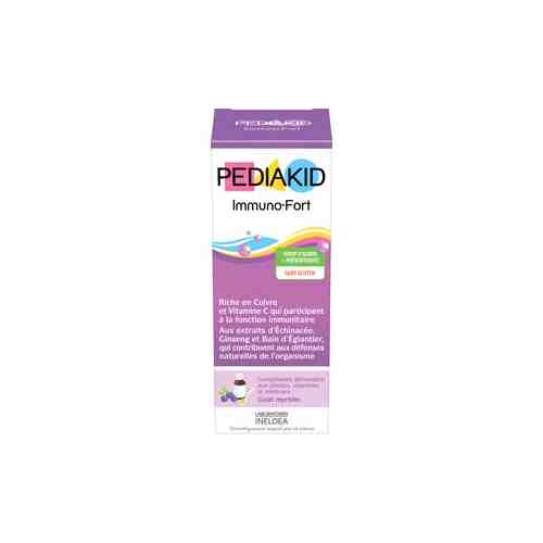 Pediakid Immuno-Fort, сироп, с ароматом малины и черники, 250 мл, 1 шт.