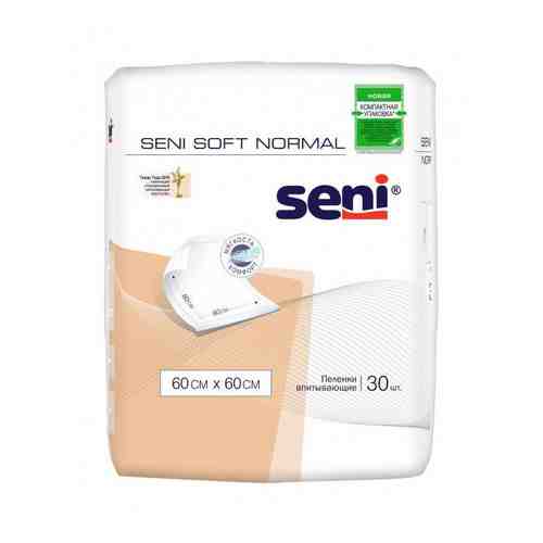 Пеленки впитывающие Seni Soft Normal, 60х60, 30 шт.