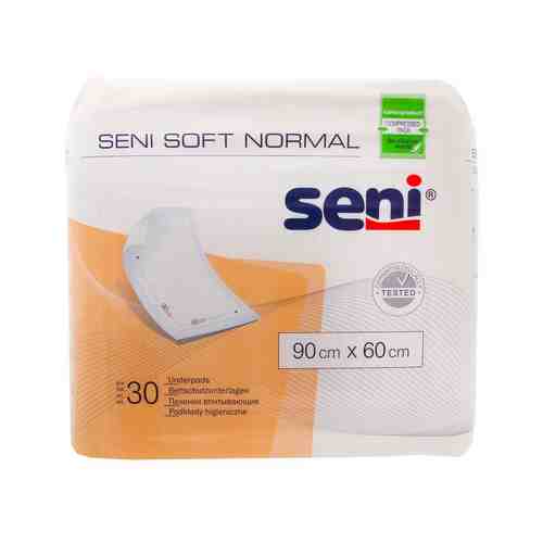 Пеленки впитывающие Seni Soft Normal, 60х90, 30 шт.