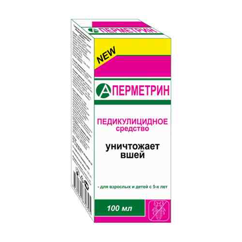 Перметрин средство педикулицидное, шампунь, 100 мл, 1 шт.