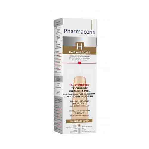 Pharmaceris H-Stimupeel пилинг для кожи головы, пилинг очищающий трихологический, 125 мл, 1 шт.