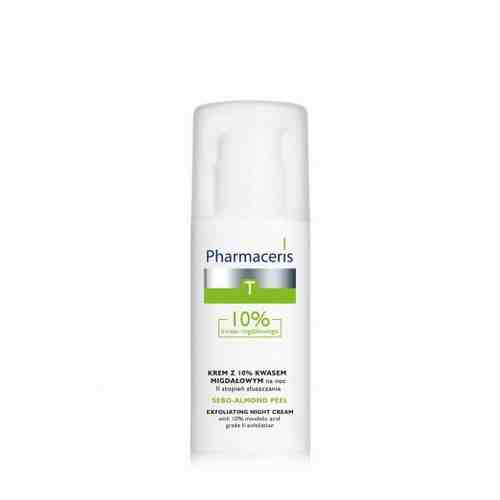 Pharmaceris T Крем-пилинг ночной Sebo-Almond Peel, 10%, крем для лица, 50 мл, 1 шт.