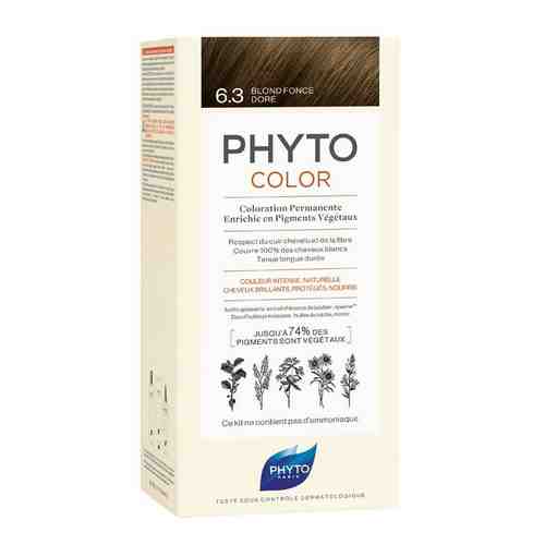 Phytosolba PhytoColor Краска 6.3 темный золотистый блонд, тон 6.3, краска для волос, 1 шт.