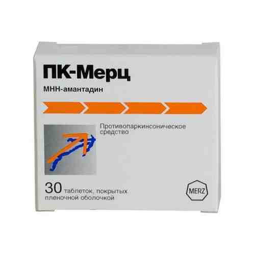 ПК-Мерц, 100 мг, таблетки, покрытые пленочной оболочкой, 30 шт.