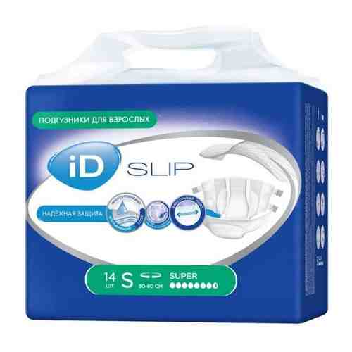 Подгузники для взрослых iD Slip Super, Small S (1), 50-90 см, 14 шт.