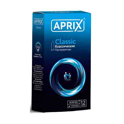 Презервативы Aprix Classic, презерватив, классический, 12 шт.
