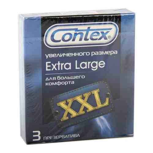 Презервативы Contex Extra Large, презерватив, увеличенного размера, 3 шт.