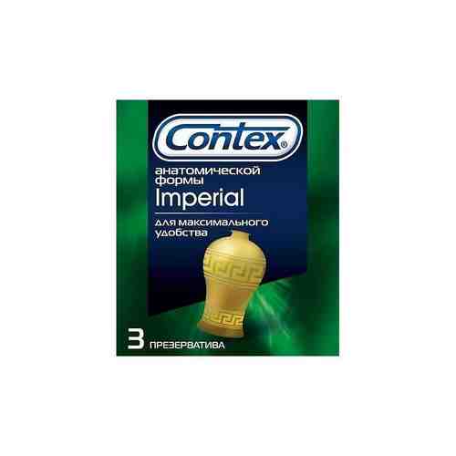 Презервативы Contex Imperial, презерватив, плотнооблегающие, 3 шт.